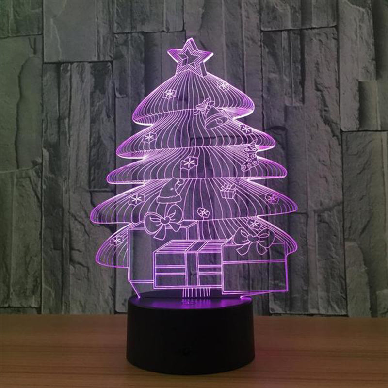 Albero di Natale 3D con Luci a LED